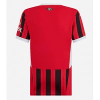 Fotbalové Dres AC Milan Dámské Domácí 2024-25 Krátký Rukáv